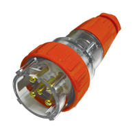 IP66 Plug 5 Pin Round 3 Phase 32A