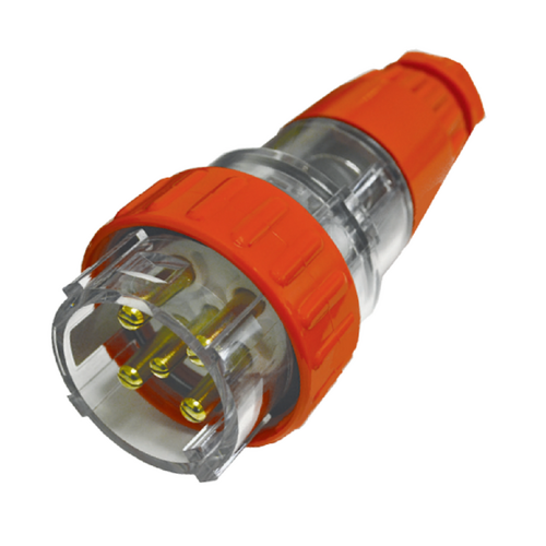 IP66 Plug 5 Pin Round 3 Phase 32A