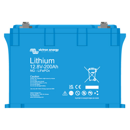 Lithium LiFePO4 Battery 12.8V/200Ah NG Series