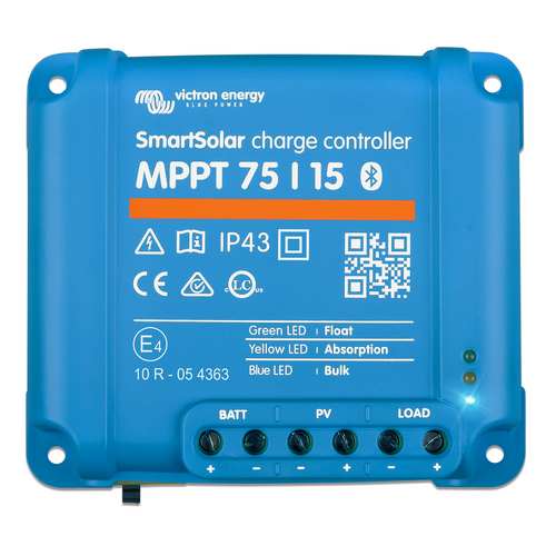 Victron Smart Solar MPPT Regulator 75V 15A Screw Terminal